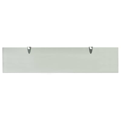 vidaXL - Zwevende - plank - 90x20 - cm - 8 - mm - glas