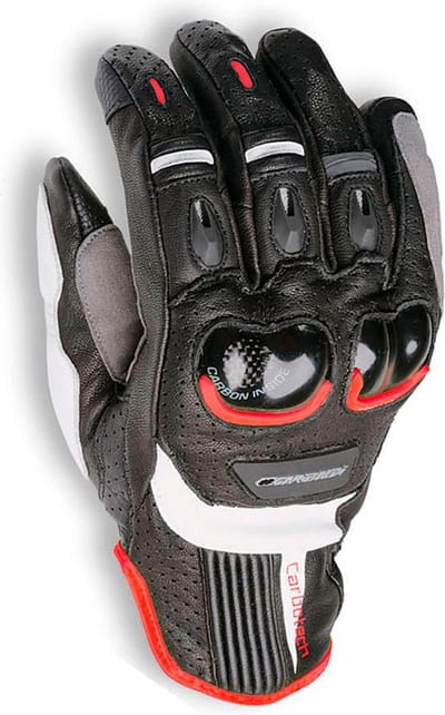 Garibaldi Carbotech Handschoenen Rood,Zwart XS