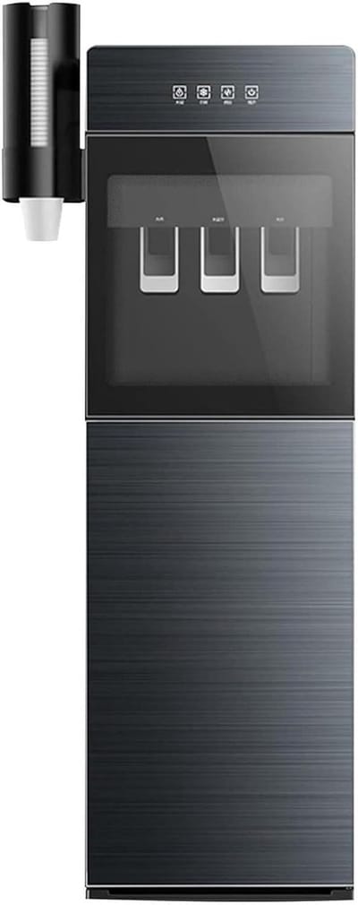 Water Dispenser Vloermodel - Waterkoeler Waterkoker - Thuis en op kantoor - Bodemvulling Gemak - 3 temperatuurinstellingen - Zwart