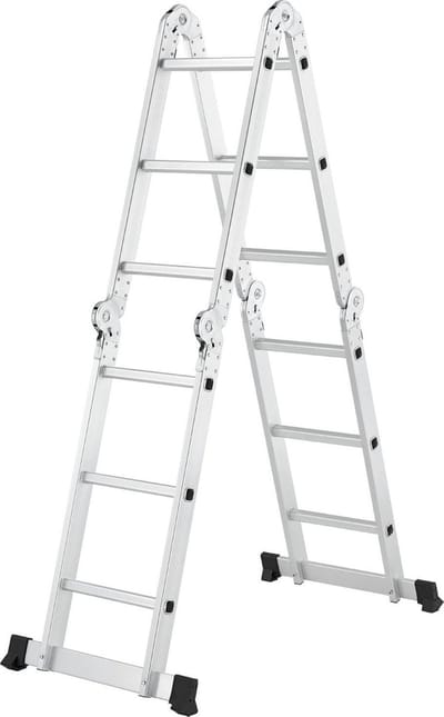 Multifunctionele vouwladder 4 in 1 - 3.6M