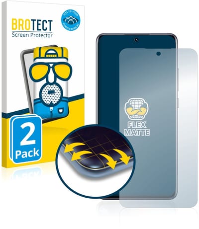 BROTECT - Screenprotector voor Xiaomi 12X - Folie Beschermfolie matte volledig dekking 2 Stuks