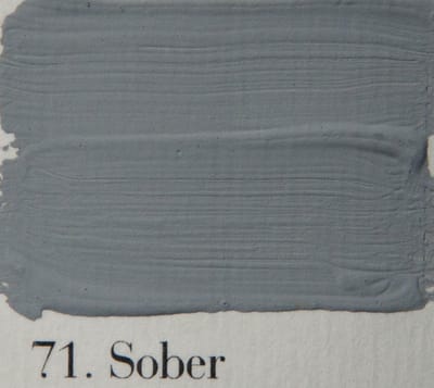 l' Authentique krijtverf, kleur 71 Sober, 2.5 lit