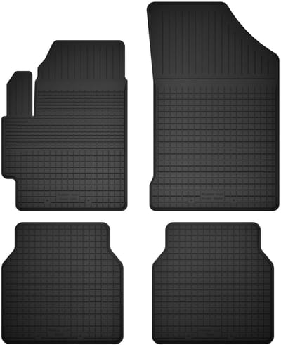Wielganizator BasicProtect Serie - Rubber Automatten - Citroen C-Elysee - 1,5 cm Rand - 4 Stuks
