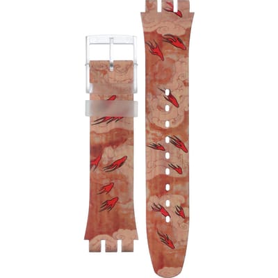 Swatch Plastic - Originals Large (41mm) SUO/SO29/SO32 ASUOZ369 Riding the clouds Horlogeband