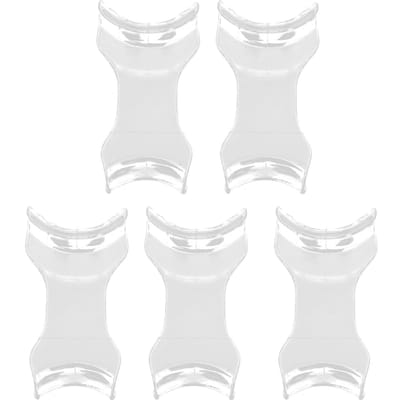 5 Stuks Dubbelzijdige Tandheelkundige Mondopener Intraorale Wanglipspreider voor Tandheelkundige Kliniek white