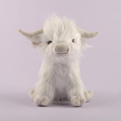 25cm Schotse Hooglander Pluche Pop Zacht Knuffeldier Kawaii Dier Cadeau voor Kinderen Baby Huis Kamer Decor