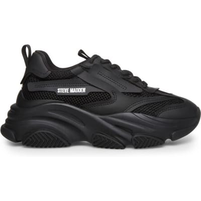 Dames Sneakers Steve Madden Posssession-e Black Zwart - Maat 37