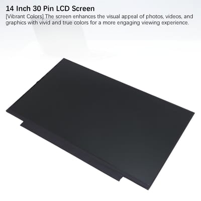 Écran LCD 14 pouces de remplacement NT140WHM NS0 V8.0 1366x768 30 broches Panneau d'écran d'affichage LCD pour ordinateur portable
