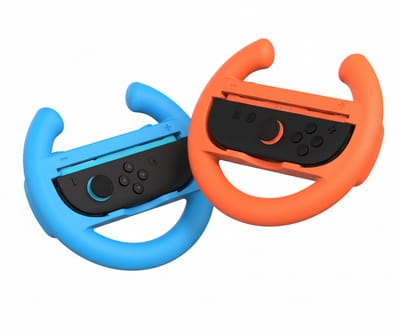 ARKAIA - Geschikt voor Nintendo Switch 1 en 2 – Joy Con Stuurset – Oranje / Blauw