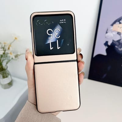 Moto Razr 50 Ultra PU Lederen Harde Schaal Telefoonhoesje voor Motorola Razr 50 Ultra Razr 50 Maatregelen tegen Vallen Beschermhoes Moto Razr 50 Ultra