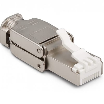 Delock RJ45 plug Cat.6A STP toolfree