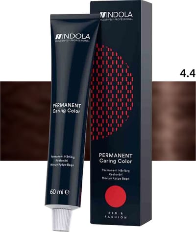 Indola - Indola Profession Permanent Caring Color 4.4 60ml