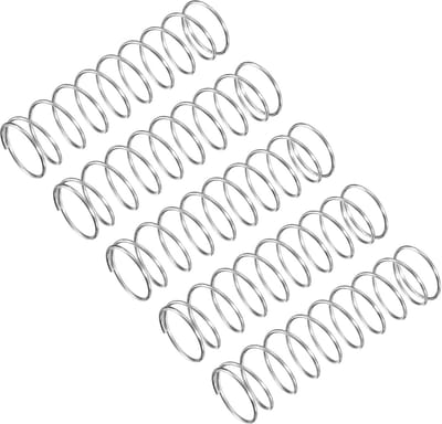 Set van 5 Compressieveren RVS 304 - 13mm Buitendiameter en 45mm Lengte