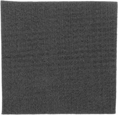 Grafiet Koolstofvilt - Isolatiemateriaal Vilt - Hittebescherming Lassen - Zachte Textuur Lichtgewicht - 10x10x0.5cm - Zwart