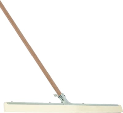 Betra Vloertrekker/douchetrekker - voor water - metaal/rubber 55 cm - met houten steel 130 cm