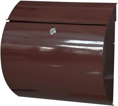 Brievenbus - Postbak - Veilig Post Ontvangen - Afsluitbaar met sleutel - 375 x 11 x 325 cm - Wit