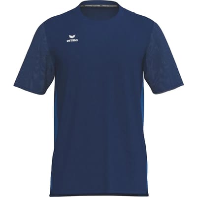 Erima T&F Wings Functioneel T-Shirt Kinderen - New Navy / New Royal | Maat: 140