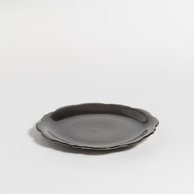 The Table Amsterdam Attic Ontbijtbord - Liquorice - Ø22 cm - Zwart