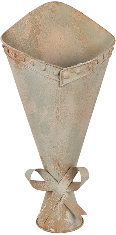 Clayre & Eef Planthouder 31x23x32 cm Groen Metaal