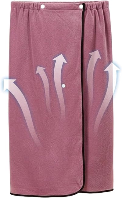 KZQ Dames Badjas Versterkte Badmantel Snelabsorberend Voor Yoga Fitness Zwembad Spa Reis En Thuis Vrouwen Meisjes Dames