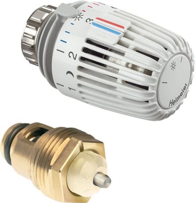 IMI Hydronic Engineering HEIMEIER Th.-bovenstuk u. thermostaatkop Retro S - Set DN 20, 3500-13.800