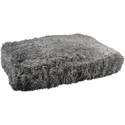 Duvoplus - Dierenkussen - Hond - Snug Rechthoekig Bed L - 97x68x18,5cm Donkergrijs - 1st