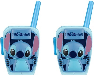 Stitch - walkie talkie set voor kinderen - eenvoudige bediening - werkt op batterijen