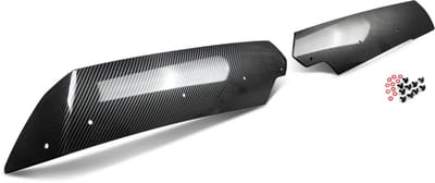 Achterspoiler Winglets - Voor Chevrolet C7 (2014-2019)- Stage 2 - Carbon Fiber Look