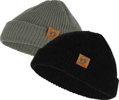 MowMow 2-pack Fisherman Muts - Beanie - Heren - Dames