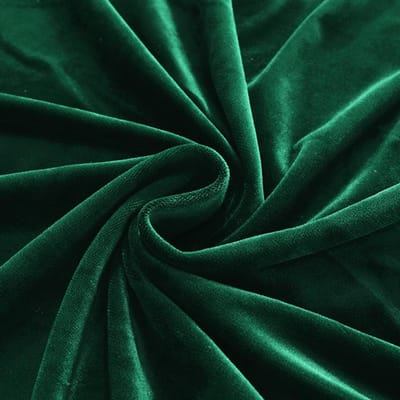 Housse d'oreiller en velours Cosy Home Lisse pour voiture canapé Coussin doux Housse Simple couleur Bureau Simple Housse d'oreiller Décorer Matériau Durable 45x45cm 1PC vert