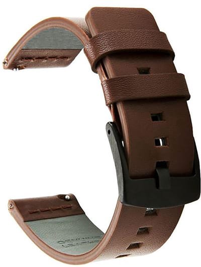 Leren Horloge Band voor Garmin Venu 3 | 22 mm | Armband - Polsband - Strap Bandje - Sportband - Horlogebandjes | Bruin