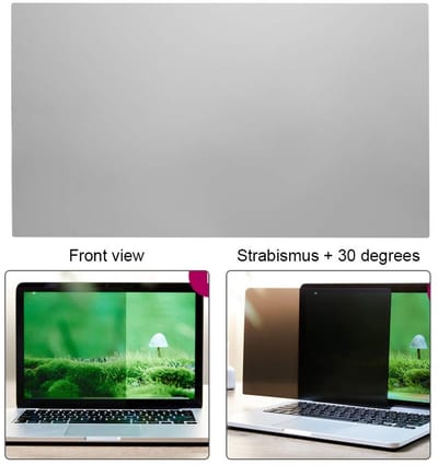 Dailygoods- Privacyfilter 14 Inch - Anti-gluurfilm - Antireflectiecoating - Schermbescherming - Privacyfilter Laptop - Eenvoudig aan te brengen - Monitorfilter