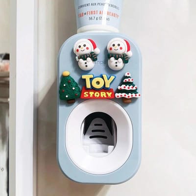 Automatische Tandpasta Knijper Voor Kinderen Huishoudelijke Tandpasta Dispenser Schattige Thuis Tandenborstelhouder Badkamer Accessoires