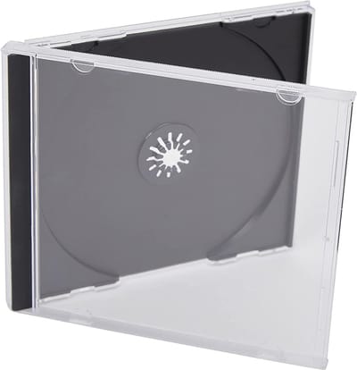 Set van 25 Standaard CD/DVD Enkele Jewel Cases - Voor CD's en DVD's