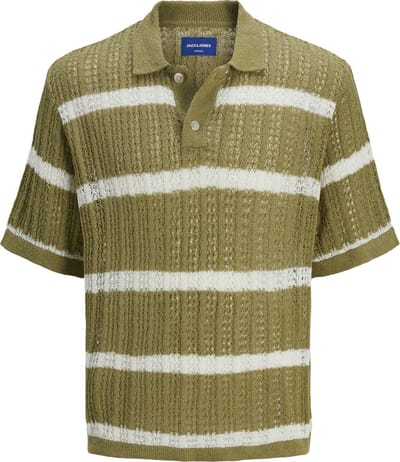 JACK&JONES - JORFINN KNIT SS POLO - Heren - Polo's