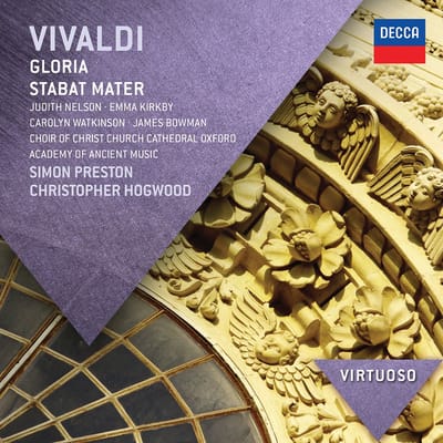 Judith Nelson, Emma Kirkby, Carolyn Watkinson, The Academy Of Ancient Music, Simon Preston, Christopher Hogwood - Vivaldi: Gloria: Stabat Mater (CD) (Virtuose)