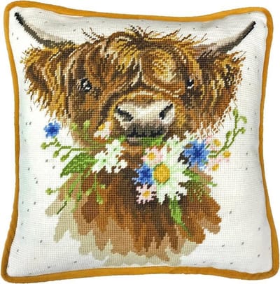 Hannah Dale Daisy Coo Kruissteekkussen pakket