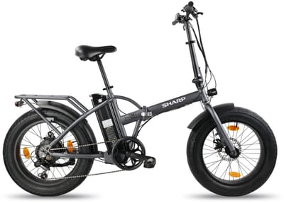 Sharp Fat Folding elektrische vouwfiets 10.4Ah 20 inch