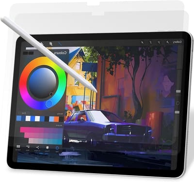 Pack van 2 Matte Papier Beschermfolie voor iPad 10e Generatie (2022) 10.9" - Schermbeschermer voor Tekenen, Schrijven en Notities maken