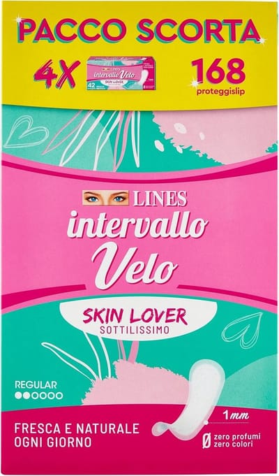 Panty liners - Dagelijkse hygiëne - Fris blijven - Hypoallergeen en dun - 168 stuks - N.v.t.