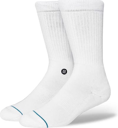 Stance unisex casual sokken icon wit