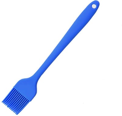Bakkwast - Keukenkwast - Kwast - Siliconen kwast - Blauw - 26CM - Siliconen - Keukenaccessoire - Keukengerei - Bakken - Insmeren - Invetten - Invetkwast