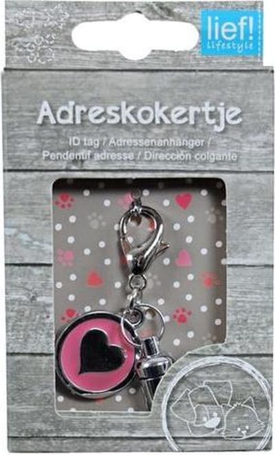 LIEF! | Lief! Adreskoker Met Hart Girls Lichtroze