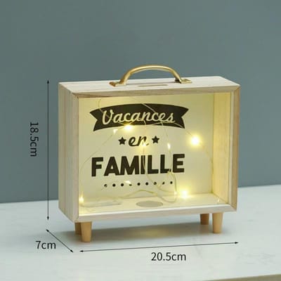 Ins Transparante Spaarpot Kinderen Meisjes Munten Spaarpot Creativiteit Tafelblad Decoraties Decoraties Verjaardagscadeaus