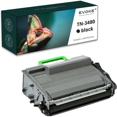 Evoke Compatibele Toner voor Brother Tn3480 Tn-3480 Zwart 8000 Pagina's Hl-5100Dn Dcp-L5500Dn Dcp-L6600Dw L5700Dn