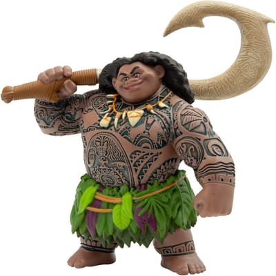 Bullyland 13186 – Speelfiguur Disney Vaiana met Maui – levensecht en detailrijk vormgegeven – ideaal als taartfiguur, decoratie of avontuurlijk cadeau voor kinderen vanaf 3 jaar