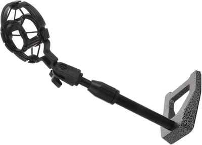 Microfoonstandaard Bureau - Microfoonhouder - Opnemen Geluid - Trillingsdempend - 32.5 cm - Zwart