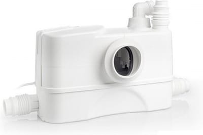 DAB Genix 130 Broyeur / WC vermaler - 5600l/h - 400W - 4 Aansluitingen - Startklaar Pakket - Badkamer