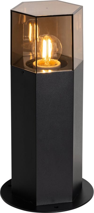 QAZQA denmark - Moderne Staande Buitenlamp | Staande Lamp voor buiten - 1 lichts - H 30 cm - Zwart - Buitenverlichting