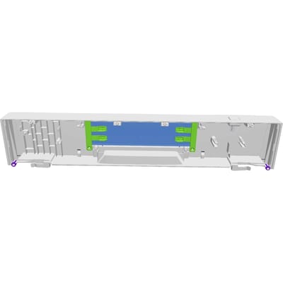 AEG controlepaneel, wit, AEG, EDW1850; [590mm] 140212709095